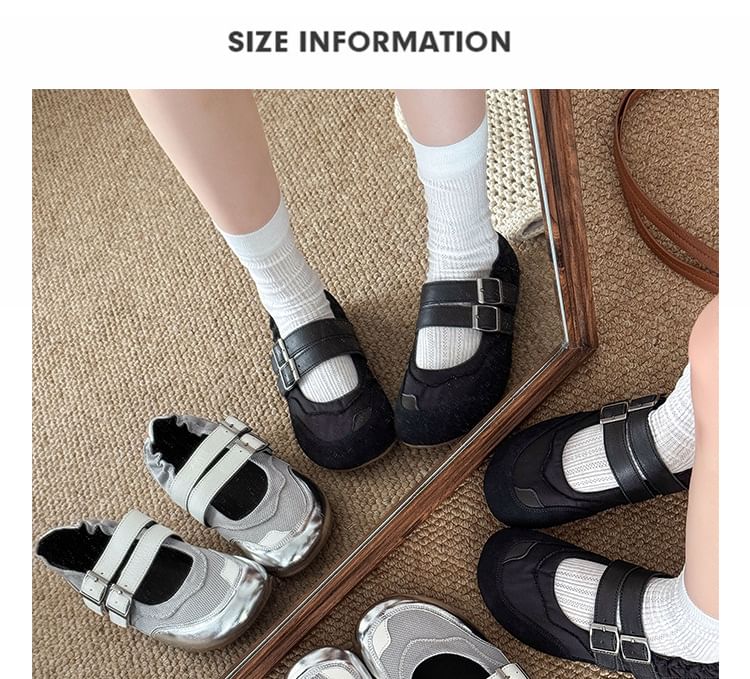 Double Strap Mary Jane Shoes