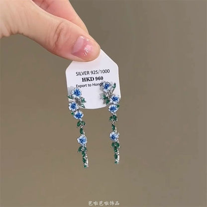 Dangle Floral Earring Alloy