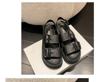 Sandals Platform Buckled