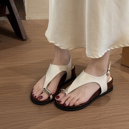 Toe Wedge Sandals Loop
