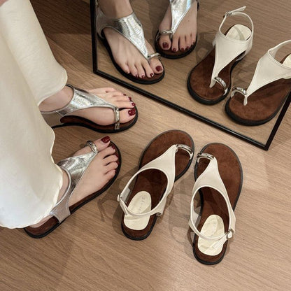 Toe Wedge Sandals Loop