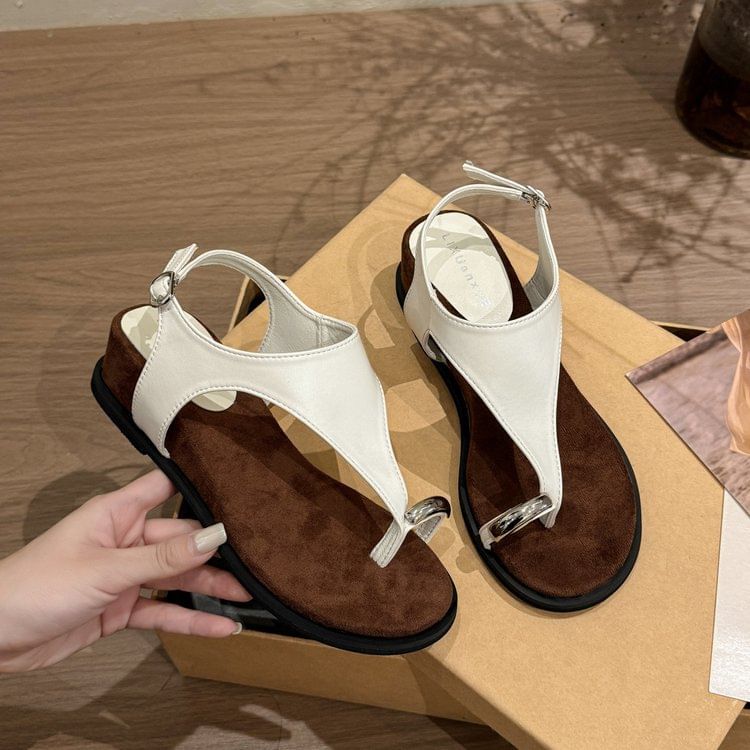 Toe Wedge Sandals Loop