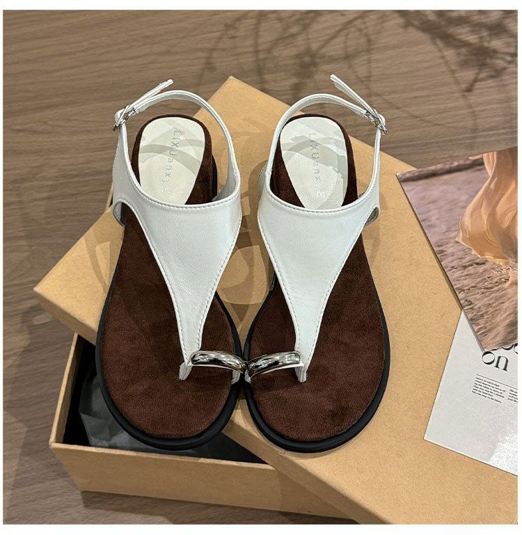 Toe Wedge Sandals Loop