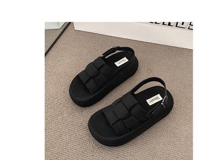 Sandals Woven Platform