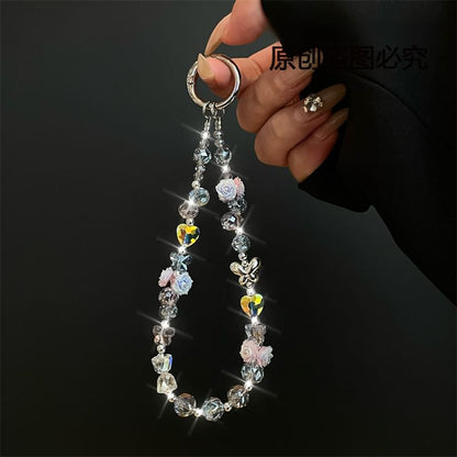 Pad Lanyard with Phone Flower