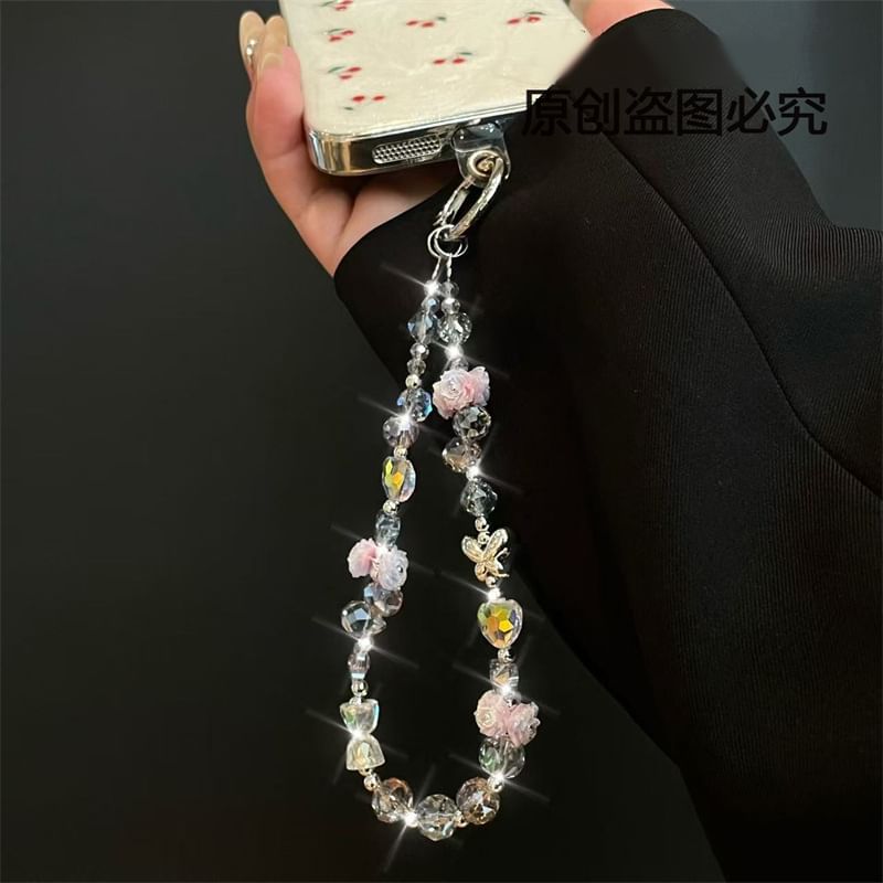 Pad Lanyard with Phone Flower