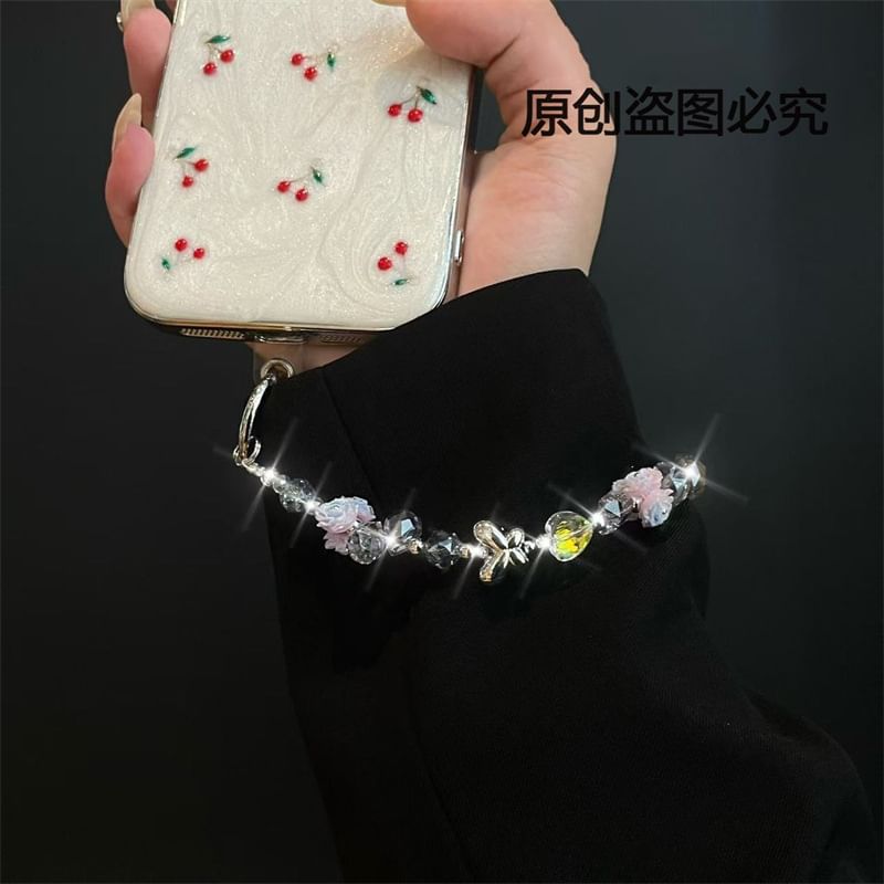 Pad Lanyard with Phone Flower