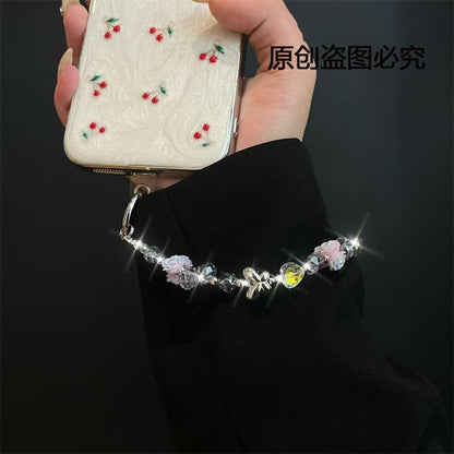 Pad Lanyard with Phone Flower