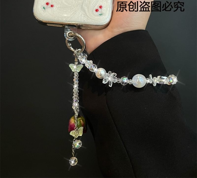 Lanyard Phone Pad with Beaded