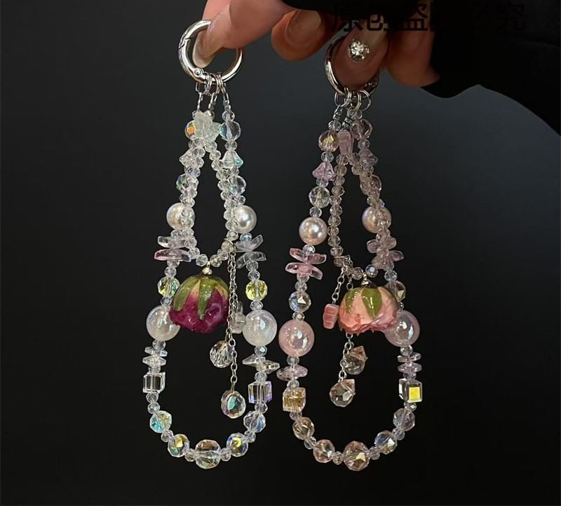 Lanyard Phone Pad with Beaded