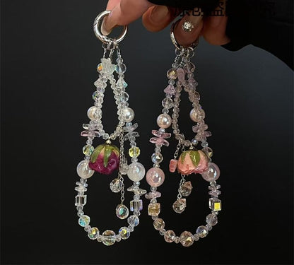 Lanyard Phone Pad with Beaded