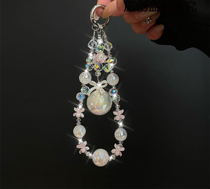 Lanyard Faux Phone Pad with Pearl