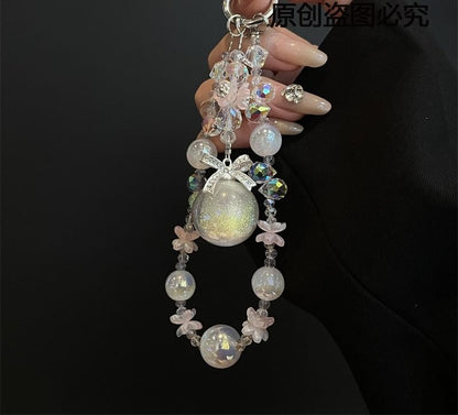 Lanyard Faux Phone Pad with Pearl