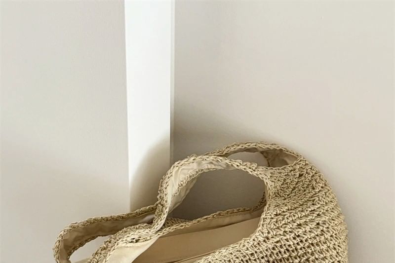 Bag Tote Straw Plain
