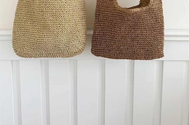 Bag Tote Straw Plain