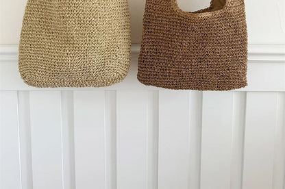Bag Tote Straw Plain