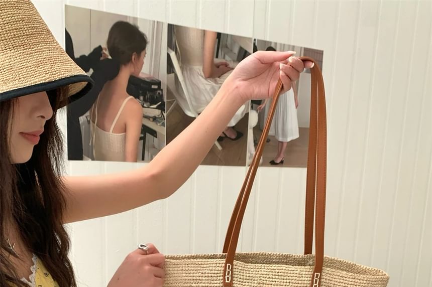 Straw Tote Bag