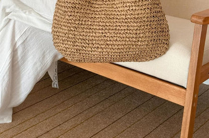 Bag Plain Tote Straw