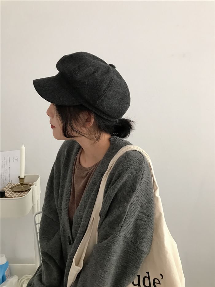Plain Cap Newsboy