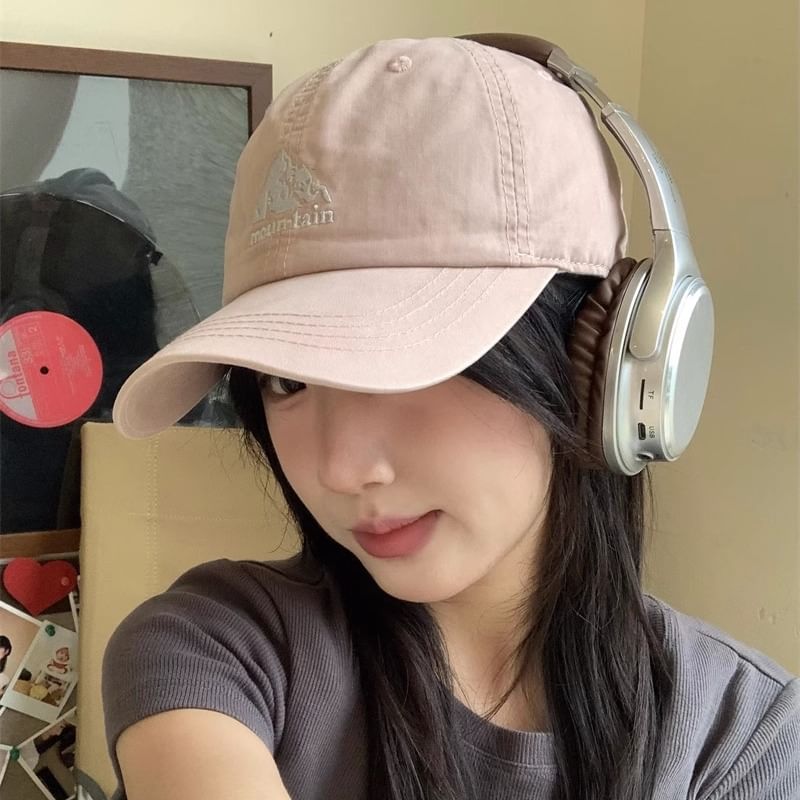 Mountain Cap Embroidered Baseball