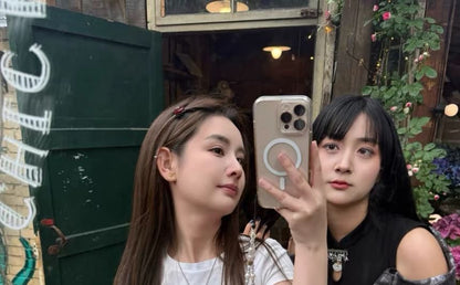 T-Shirt Lettering Short-Sleeve Crewneck Crop