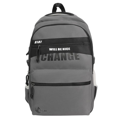 Two Backpack Tone Lettering