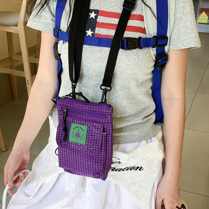 Striped Bag Crossbody Flap