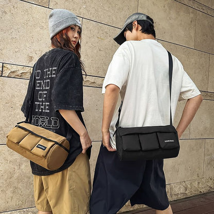 Lettering Bag Barrel Crossbody