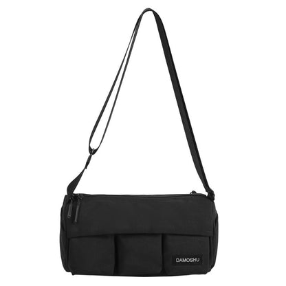 Lettering Bag Barrel Crossbody