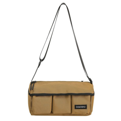 Lettering Bag Barrel Crossbody