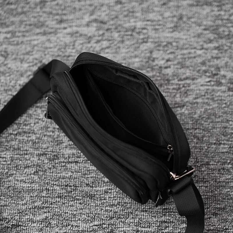 Nylon Crossbody Bag Plain