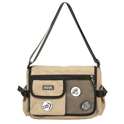 Pocket Mesh Crossbody Bag