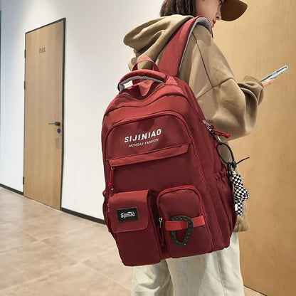 Lettering / Twisted Bag Backpack Charm Set