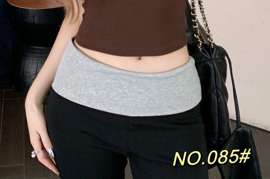 Slim-Fit Padded Cropped Cami Top