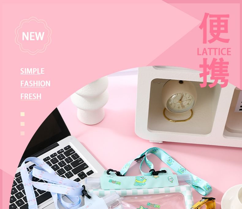 Animal Checker Waterproof Phone Crossbody Bag (Various Designs)