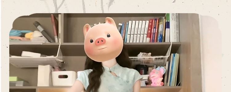 Short-Sleeve Floral Panel Midi A-Line Qipao