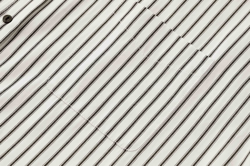 Striped Long-Sleeved Shirt