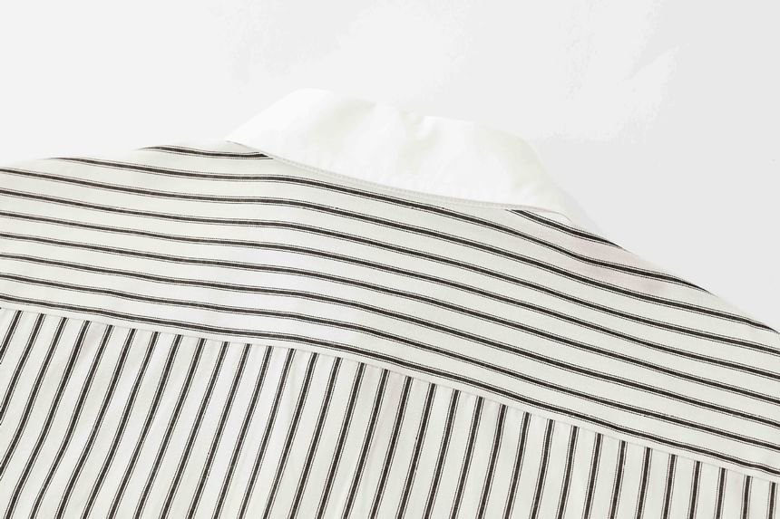 Striped Long-Sleeved Shirt