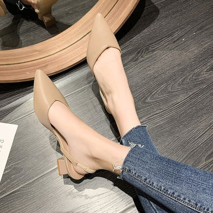 Slingback Pointed Toe Pumps