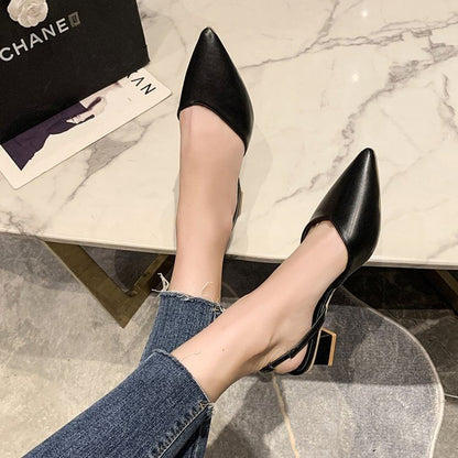 Slingback Pointed Toe Pumps