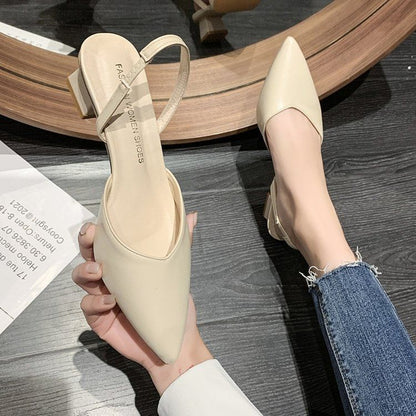 Slingback Pointed Toe Pumps