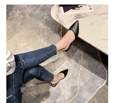 Slingback Pointed Toe Pumps