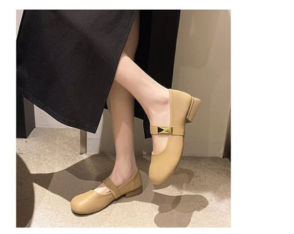 Shoes Jane Faux Mary Leather