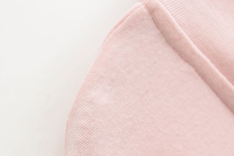 Tie-Neck Short-Sleeved Plain Top