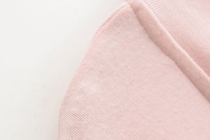Tie-Neck Short-Sleeved Plain Top