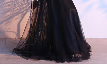 Short-Sleeve Lace Panel A-Line Evening Gown (Various Designs)