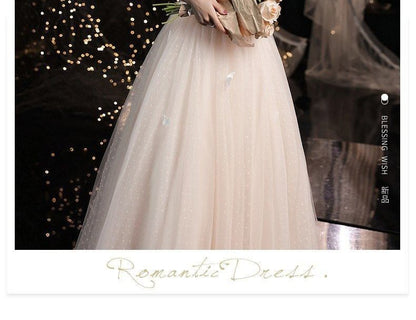 Off Shoulder Plain Bow Detail A-Line Evening Gown (Various Designs)