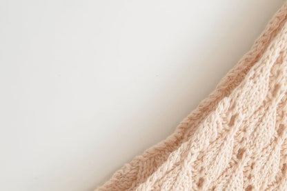 Pointelle Knit V-Neck Plain Cami Top