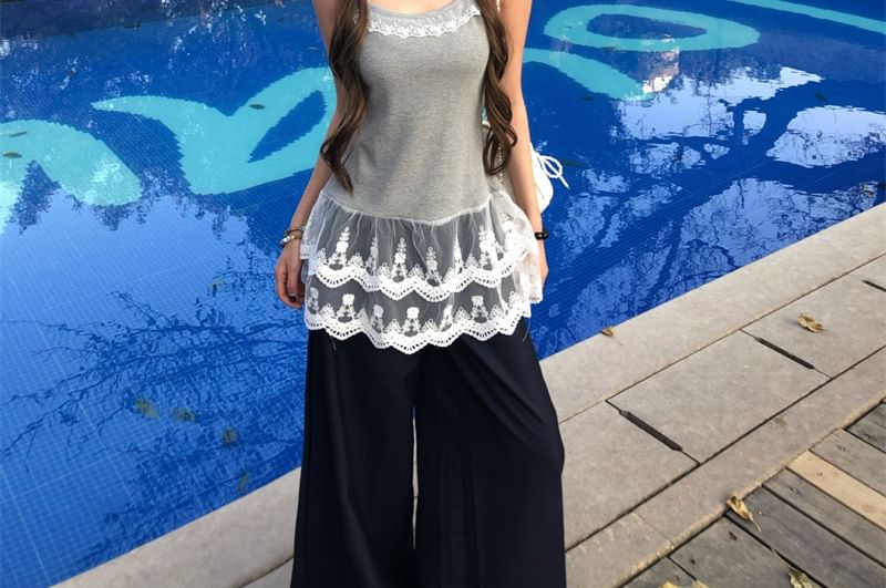 Flowy Lace Camisole
