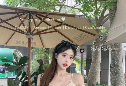 Spaghetti Strap Lace Cami
